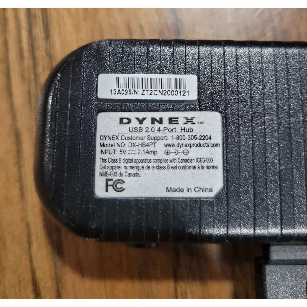 Dynex Hubb USB Charger Port